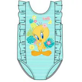   Bolondos dallamok Tweety Blue baba fürdőruha, úszó 12 hó