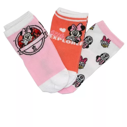 Disney Minnie Explorer Pink baba zokni 0/6 hó