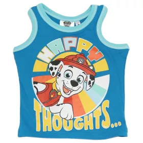   Mancs Őrjárat Happy Thoughts Blue gyerek rövid póló, felső 6 év / 116 cm