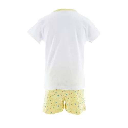 Disney Jégvarázs Best Sisters White gyerek rövid pizsama 8 év / 128 cm