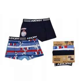   Disney Mickey Motion Blue gyerek boxeralsó 2 darab/csomag 2 - 3 év / 92 - 98 cm