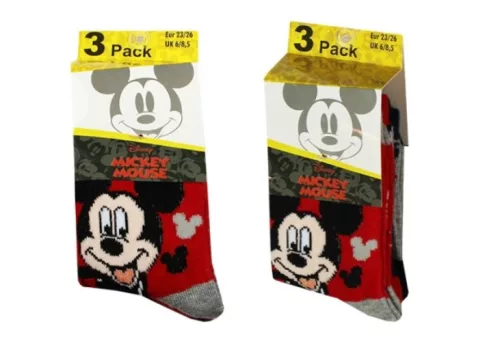Disney Mickey Cozy gyerek zokni 31/34