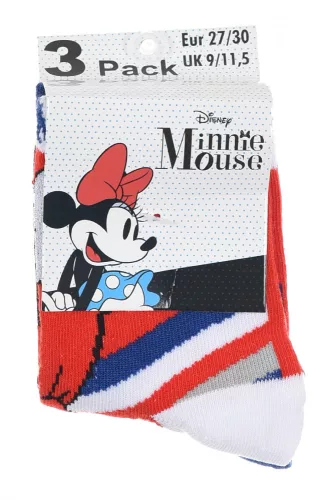 Disney Minnie Stay Cool gyerek zokni 27/30