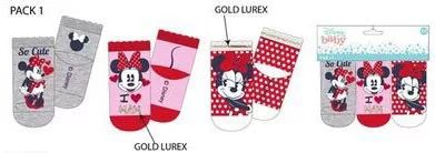 Disney Minnie Love Mam baba zokni 6/12 hó