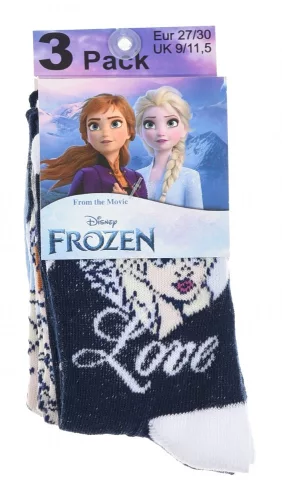 Disney Jégvarázs Love gyerek zokni 31/34