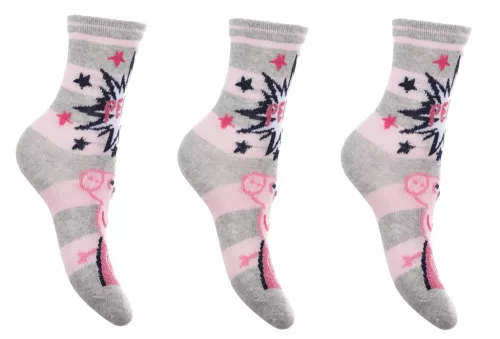 Peppa malac Grey Bumm gyerek zokni  31/34