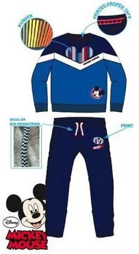 Disney Mickey Wink Blue gyerek melegítő, jogging szett 8 év / 128 cm