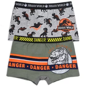   Jurassic World Danger Green gyerek boxeralsó 2 darab/csomag 2 - 3 év / 92 - 98 cm