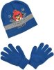 Angry Birds Heavy Hitters Blue gyerek sapka + kesztyű szett 54 cm