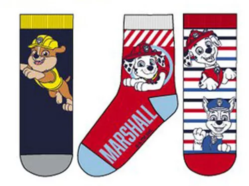 Mancs Őrjárat Marshall, Rubble gyerek zokni 27/30