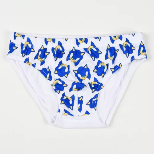 Sonic a sündisznó Gotta Go gyerek fehérnemű, alsó 3 darab/csomag 3 - 4 év / 98 - 104 cm