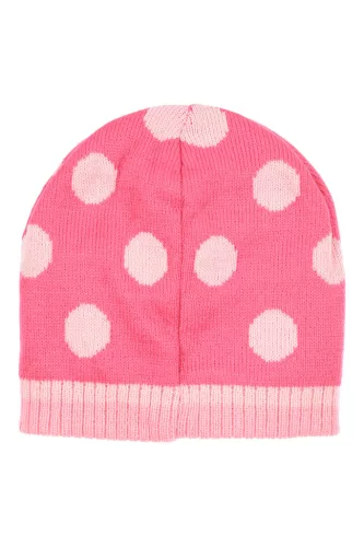 Hello Kitty Cute Dots Pink gyerek sapka + kesztyű szett 54 cm