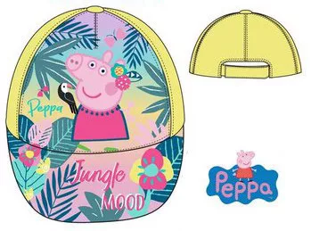 Peppa malac Jungle gyerek baseball sapka 52 cm