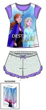 Disney Jégvarázs Destiny gyerek rövid pizsama Díszdobozban 4 év / 104 cm