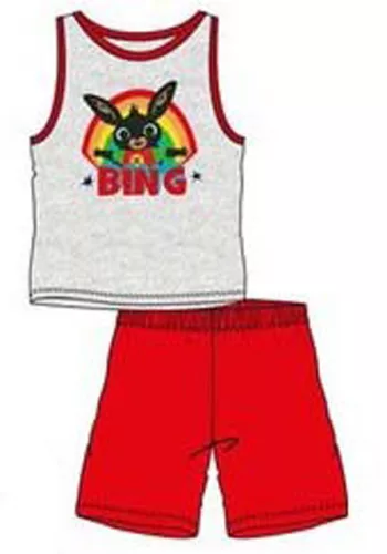 Bing Red gyerek rövid pizsama 2 - 3 év / 92 - 98 cm