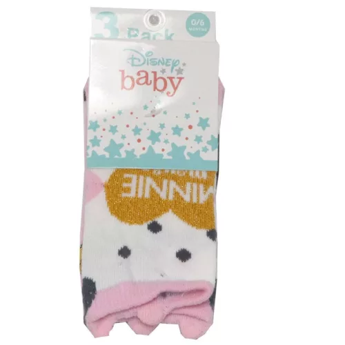 Disney Minnie Heart baba zokni 6/12 hó