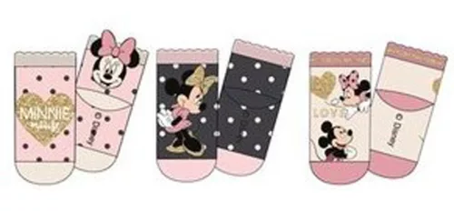 Disney Minnie Love baba zokni 0/6 hó