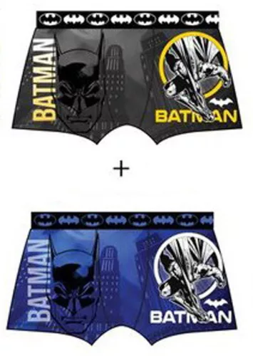 Batman City ​​Defender férfi boxeralsó 2 darab/csomag L
