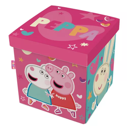 Peppa malac Happy játéktároló 30×30×30 cm