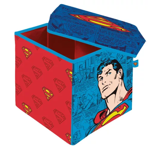 Superman Comic játéktároló 30×30×30 cm