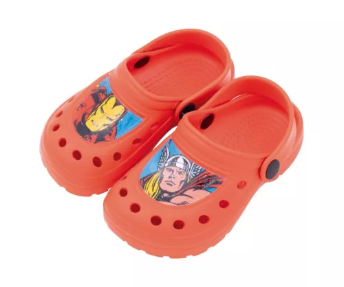 Bosszúállók Red gyerek papucs, clog 22-32