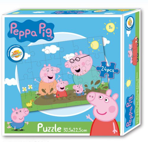 Peppa malac puzzle 24 db-os