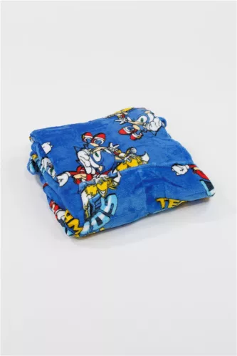 Sonic a sündisznó Team belebújós plüss polár takaró, poncsó 7-14 év