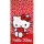 Hello Kitty Hearts fürdőlepedő, strand törölköző 70x140cm (Fast Dry)