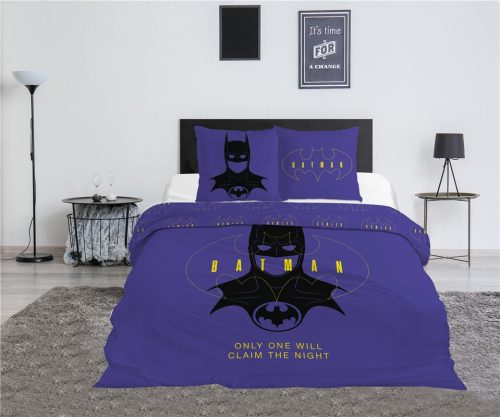 Batman Claim the Night dupla, kétszemélyes ágyneműhuzat 240×220cm, 65x65 cm