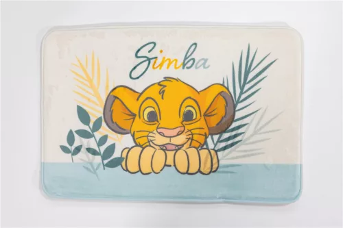 Disney Az Oroszlánkirály Simba lábtörlő, fürdőszobai kilépő 40x60 cm