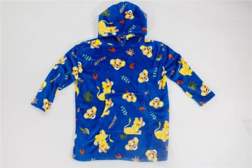 Disney Az Oroszlánkirály Tiny belebújós plüss polár takaró, poncsó 7-14 év