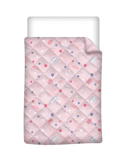 Disney Lilo és Stitch, A csillagkutya Angel Hug steppelt ágytakaró, paplan 140x200cm