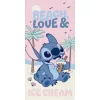 Disney Lilo és Stitch, A csillagkutya Beach Ice Cream fürdőlepedő, strand törölköző 70x140cm (Fast Dry)