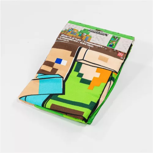 Minecraft Swordfight fürdőlepedő, strand törölköző 70x140cm (Fast Dry)
