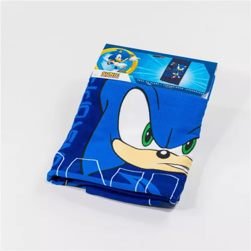 Sonic a sündisznó Go Blur fürdőlepedő, strand törölköző 70x140cm (Fast Dry)