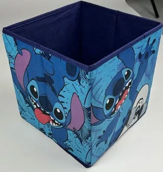 Disney Lilo és Stitch, A csillagkutya Skateboard játéktároló 30×30×30 cm