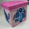 Disney Lilo és Stitch, A csillagkutya Sweet Hearts játéktároló 30×30×30 cm