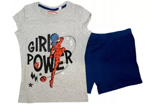 Katicabogár és Fekete macska kalandjai Power gyerek rövid pizsama 5 - 10 év / 110 - 140 cm