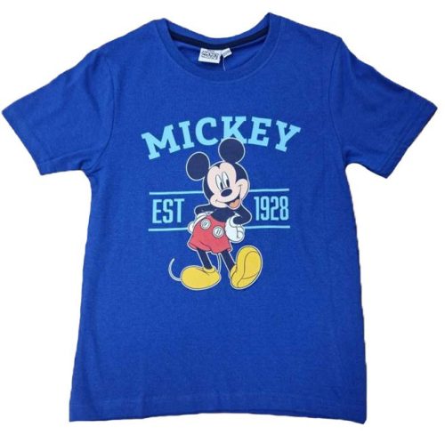 Disney Mickey EST 1928 gyerek rövid póló 3 - 8 év / 98 - 128 cm