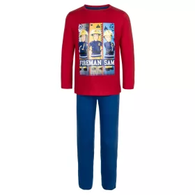   Sam a tűzoltó Saver gyerek hosszú pizsama 3 - 8 év / 98 - 128 cm