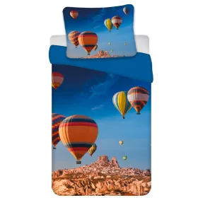   Hőlégballon Over the Horizon ágyneműhuzat 135×200cm, 80×80 cm