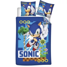   Sonic a sündisznó Coin Chase ágyneműhuzat 140×200cm, 70×90 cm