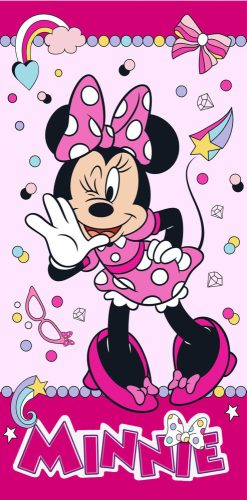 Disney Minnie Funny fürdőlepedő, strand törölköző 70x140 cm