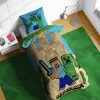 Minecraft Sand Castles ágyneműhuzat 140×200cm, 70×90 cm