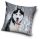 Kutyás Husky párna, díszpárna 40x40 cm