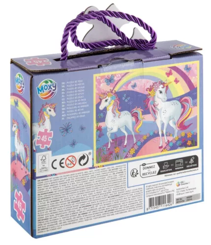 Unikornis Rainbow puzzle 45 db-os