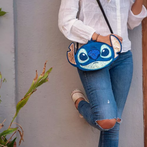 Disney Lilo és Stitch, A csillagkutya Alien műbőr oldaltáska, válltáska