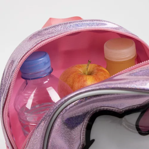 Hello Kitty Cutie hologrammos hátizsák, táska 23 cm