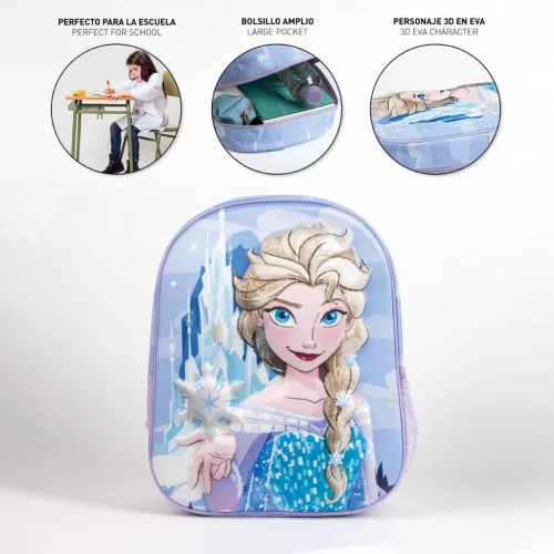 Disney Jégvarázs Snow 3D hátizsák, táska 31 cm