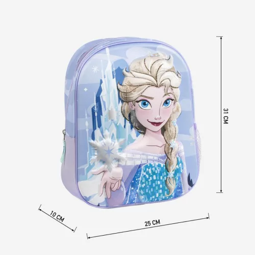Disney Jégvarázs Snow 3D hátizsák, táska 31 cm
